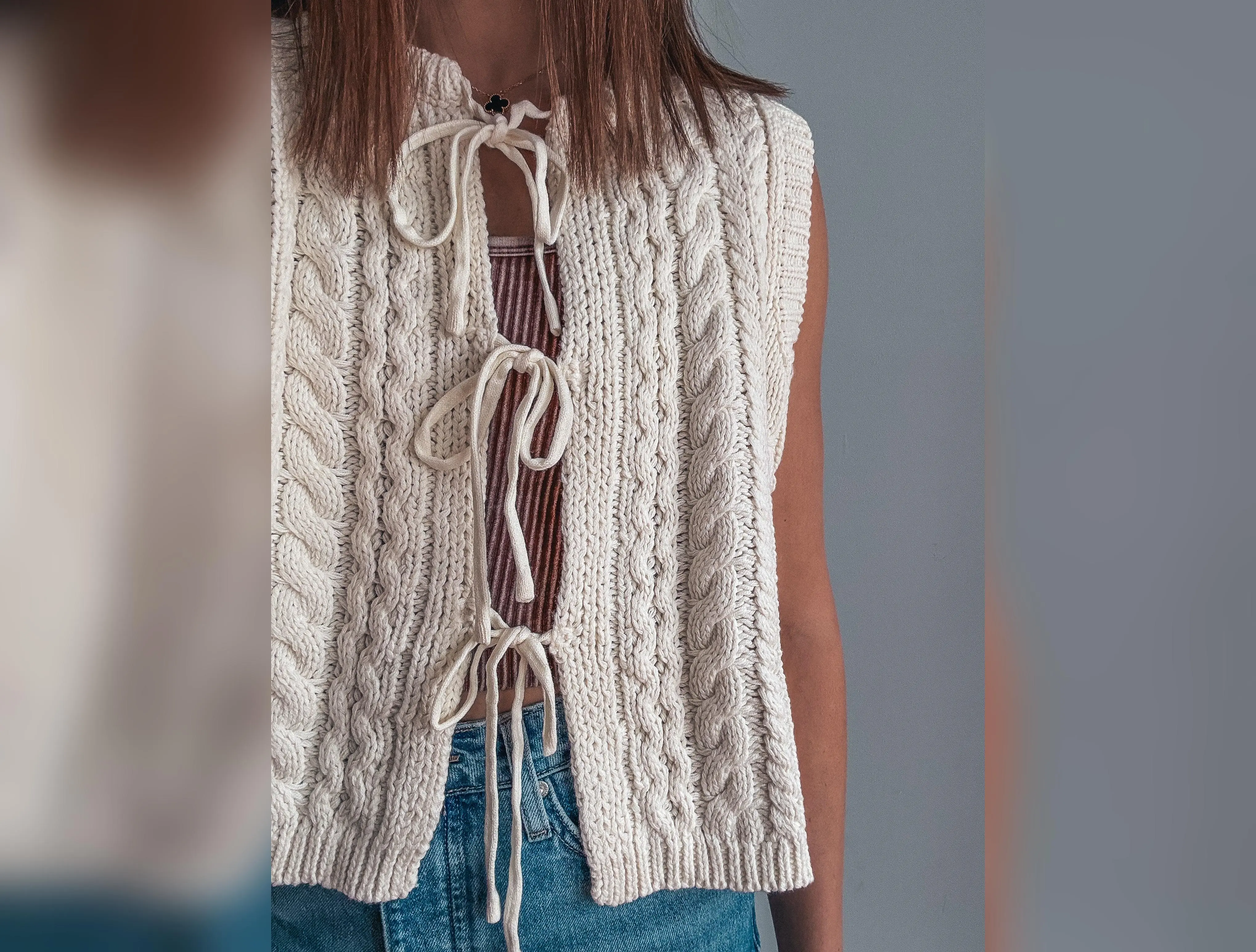 Darling Knit Vest        