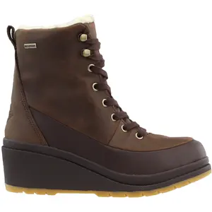 Muck Boot Womens Liberty Alpine Supreme Lace Up Casual Boots Ankle Low Heel 1-2" - Brown Muck Boot Womens Liberty Alpine Supreme Lace Up Casual Boots Ankle Low Heel 1-2" - Brown