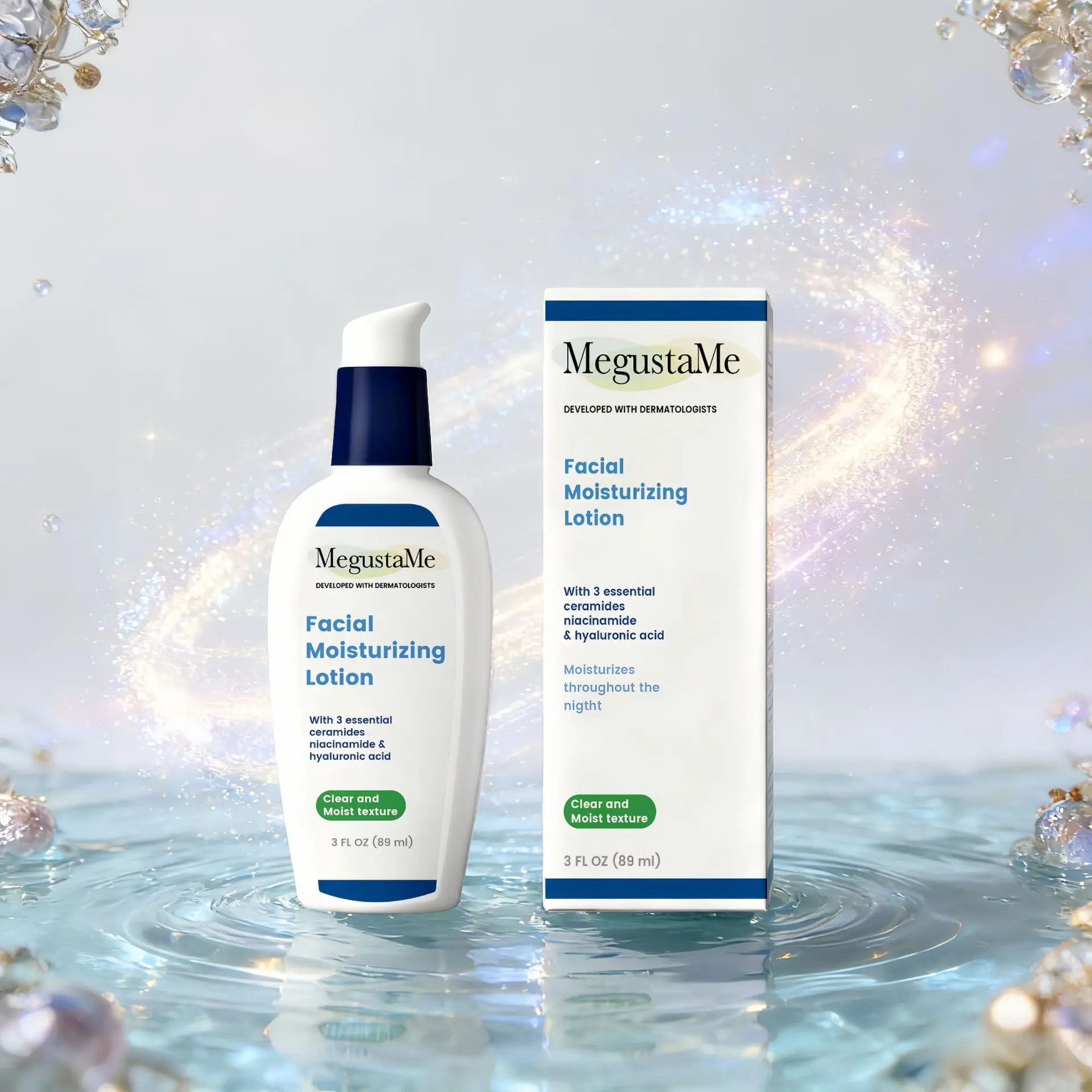Anti-Aging Facial Moisturizer for Mature Adults - Daily, Gentle, Firming, Moisturizing Lotion with Radiance Boost, Paraben-Free, Suitable for All Skin Types