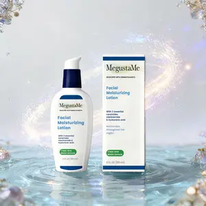 MegustaMe Facial Moisturizing Lotion - Age-Adaptive Nourishment for All Mature Skin Types, Instant Smoothing & Plumping, Clean Gentle Formula