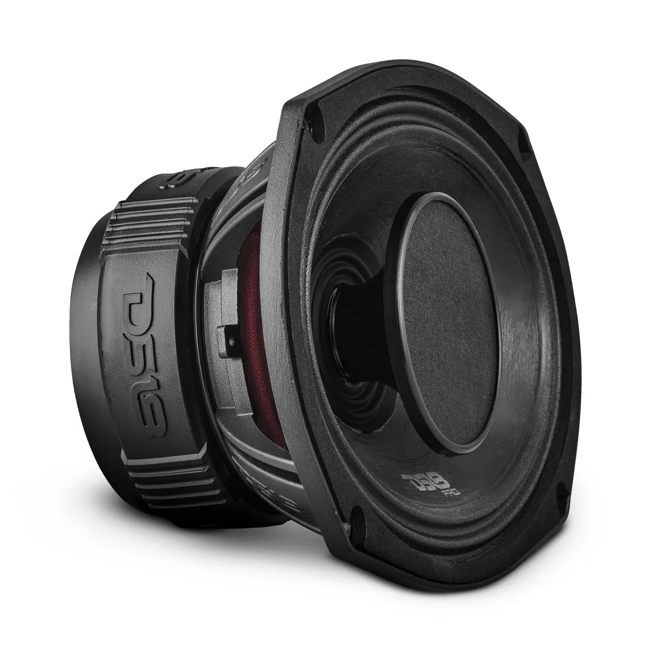 DS18 PRO 6x9" Water Resistant Hybrid Mid-Range Loudspeaker with Built-in Driver 250 Watts Rms 4-Ohm Aluminium Audio