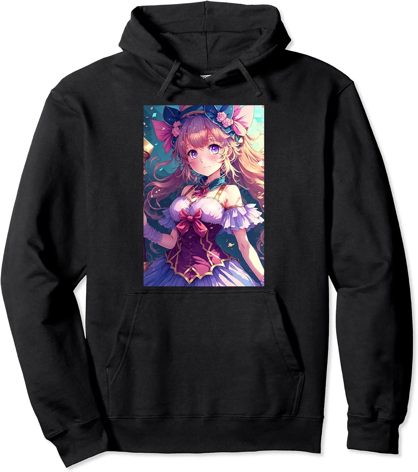 Cute Sexy Anime Manga Waifu Female In Corset Pullover Hoodie - Josephroycos Shop 86B0CQDH9ZW8