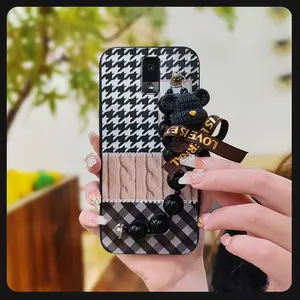Anti-knock Dirt-resistant Phone Case For BLU View3/B140DL Bear bracelet Cartoon Simplicity Skin-friendly feel protective case Waterproof cute silicone Back Cover soft case
