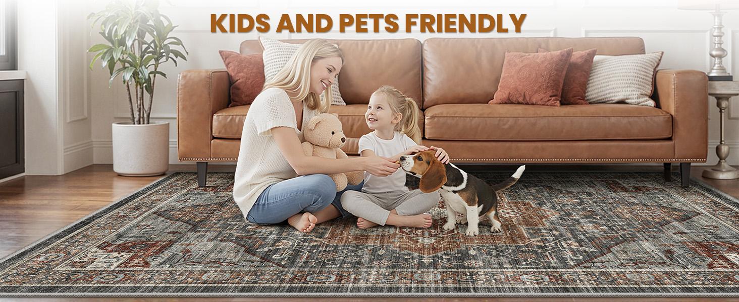 ComiComi Luxury Vintage Medieval Aesthetic Area Rugs For Living Room,Machine Washable, Water&Stain-Resistant, TPR With Non-Slip Backing, Hallway Runner Rugs for Bedroom, Kitchen, Perfect For Pets&Kids, Home Decoration, Decor Item, Dark Grey Rugs ComiComi Luxury Vintage Medieval Aesthetic Area Rugs For Living Room,Machine Washable, Water&Stain-Resistant, TPR With Non-Slip Backing, Hallway Runner Rugs for Bedroom, Kitchen, Perfect For Pets&Kids, Home Decoration, Decor Item, Dark Grey Rugs