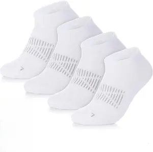 Running Socks Thick Cushion Coolmax Athletic Crew Socks for Men & Women (2 Pairs)