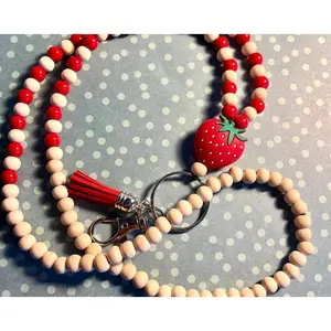 Strawberry Lanyard | Teacher Lanyard