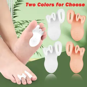 2 counts Gel Toe Separators & Ball of Foot Cushions Toe Spacers to Your Toes