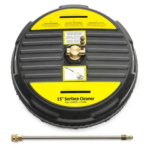 Washer Surface Cleaner 15"  Quick Connect 2600-3200 Psi Ideal For Driveways Patios Decks Sidewalks