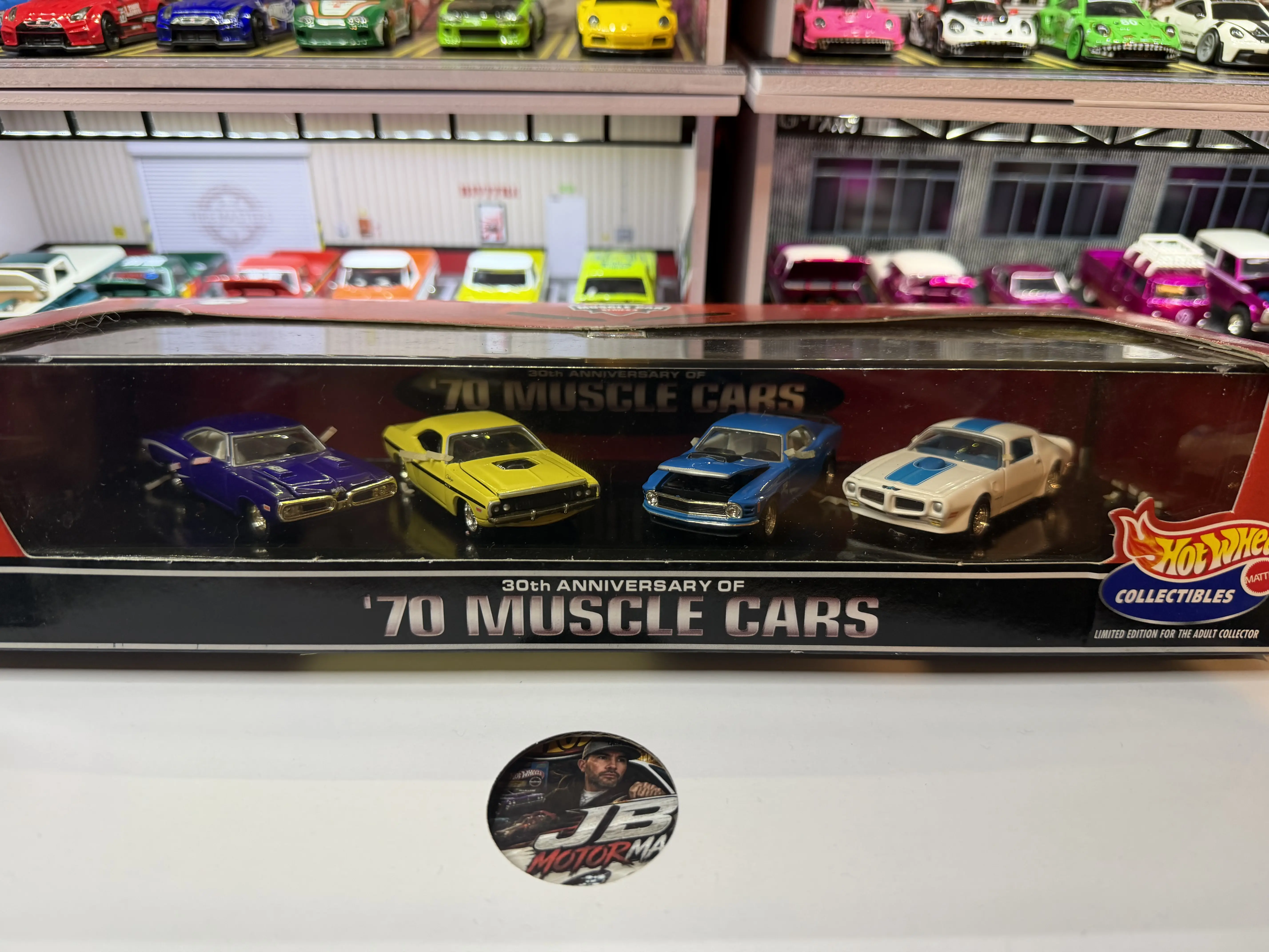 Hot Wheels 30th Anniversary of '70 Muscle Cars Collectibles Limited Edition Set of Four Classic Models