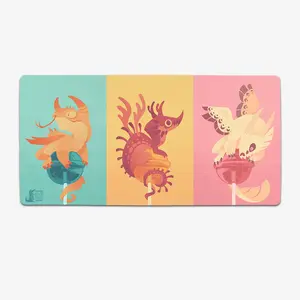 Lolipop Dragons Extended Mousepad