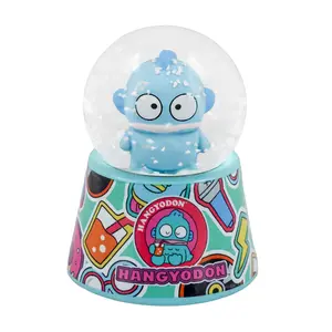 Sanrio Hangyodon 2.5-Inch Mini Snow Globe