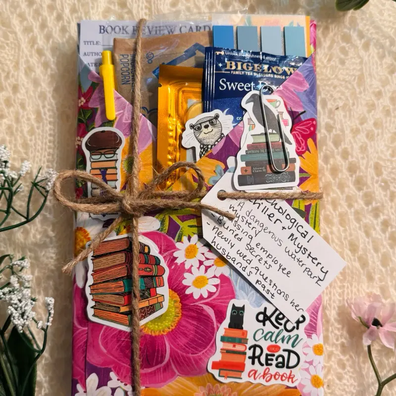 Blind Date with a Book - Curated Unopened Mystery Novel Gift for Book Lovers