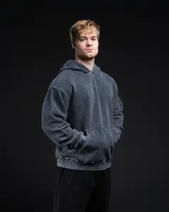 EKKO Blank Acid Wash Hoodie - 420 GSM 100% Cotton