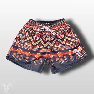 Men's Goat Strength Mesh Shorts / Men's Shorts 5 inch inseam TRIBAL camo Shorts Gym Breathable Elastic Workout Tribal pattern athletic shorts - Tuff Shorts