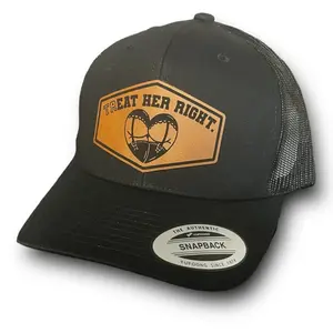 trEAT her right SnapBack funny playful hat