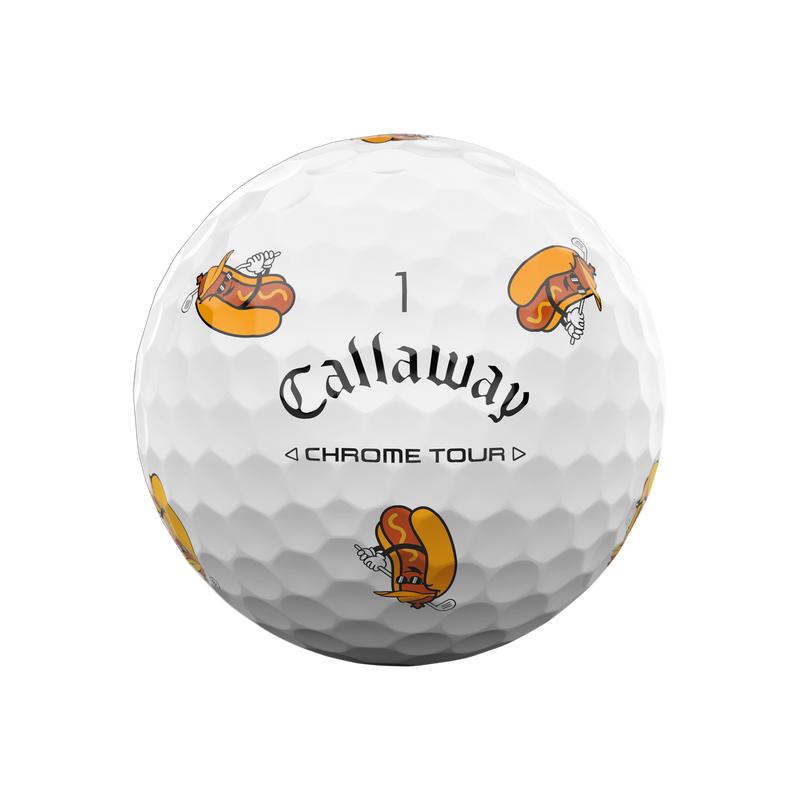 Callaway Golf Chrome Tour Turnbox Golf Balls in White
