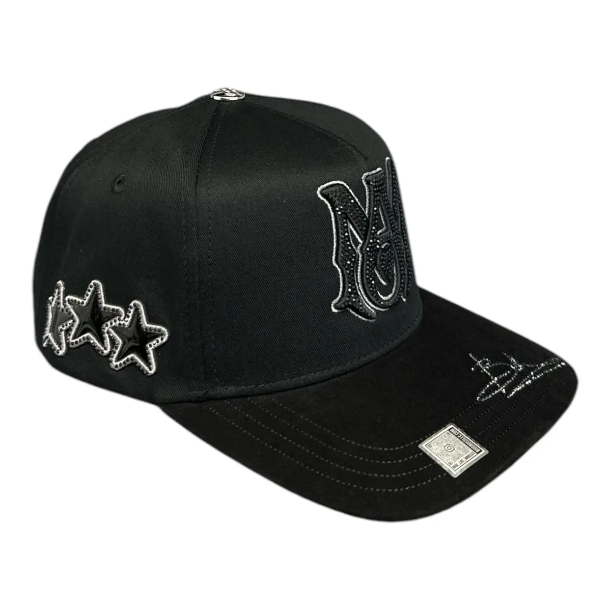 AMR LITE GRAY BIGGBOSS SNAPBACK BLACK HAT AMR LITE GRAY BIGGBOSS SNAPBACK BLACK HAT