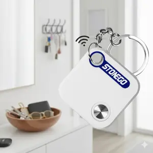 MFi Certified GPS Tracker for iPhone - Ultra-Thin & Real-Time Tracking. Perfect for Bags, Wallets, Keys, Bikes & Pets. Long Battery Life. Works with Apple Find My Network. Never Lose Your Items Again!