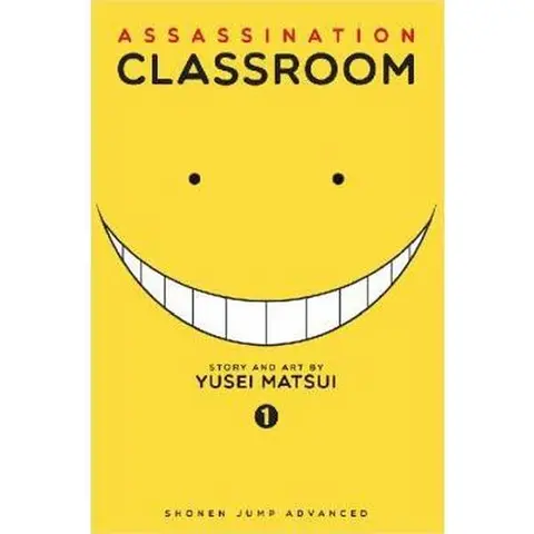 Used Soft Cover Assassination Classroom Vol.1 Novel Comic Book - Yusei Matsui, School Misfit Class Saga, Chem-Expert Twist, Tentacle Chaos, Sugino’s Slipups, 0.55 lb, 192pp, English, Like New, Used-Book Variety