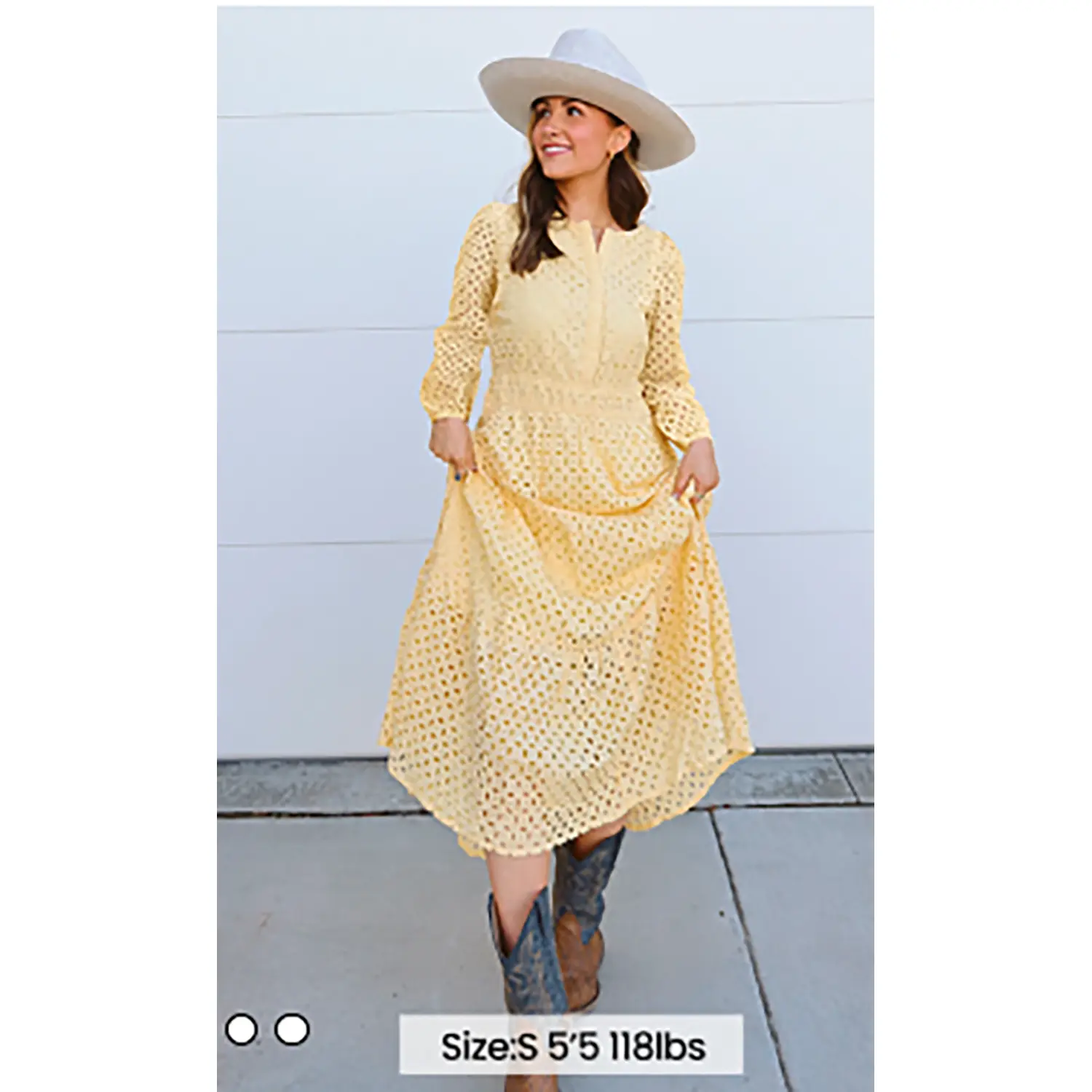 ZESICA Women's 2026 Fall Long Sleeve Maxi Dress V Neck Hollow Out Eyelet A Line Long Flowy Casual Party Dresses - TikTok Shop ZESICA Women's 2026 Fall Long Sleeve Maxi Dress V Neck Hollow Out Eyelet A Line Long Flowy Casual Party Dresses - TikTok Shop