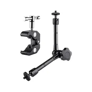 10in Friction Articulating Magic Arm Super Clamp for DSLR SLR LCD Monitor LED Light Photo Studio
