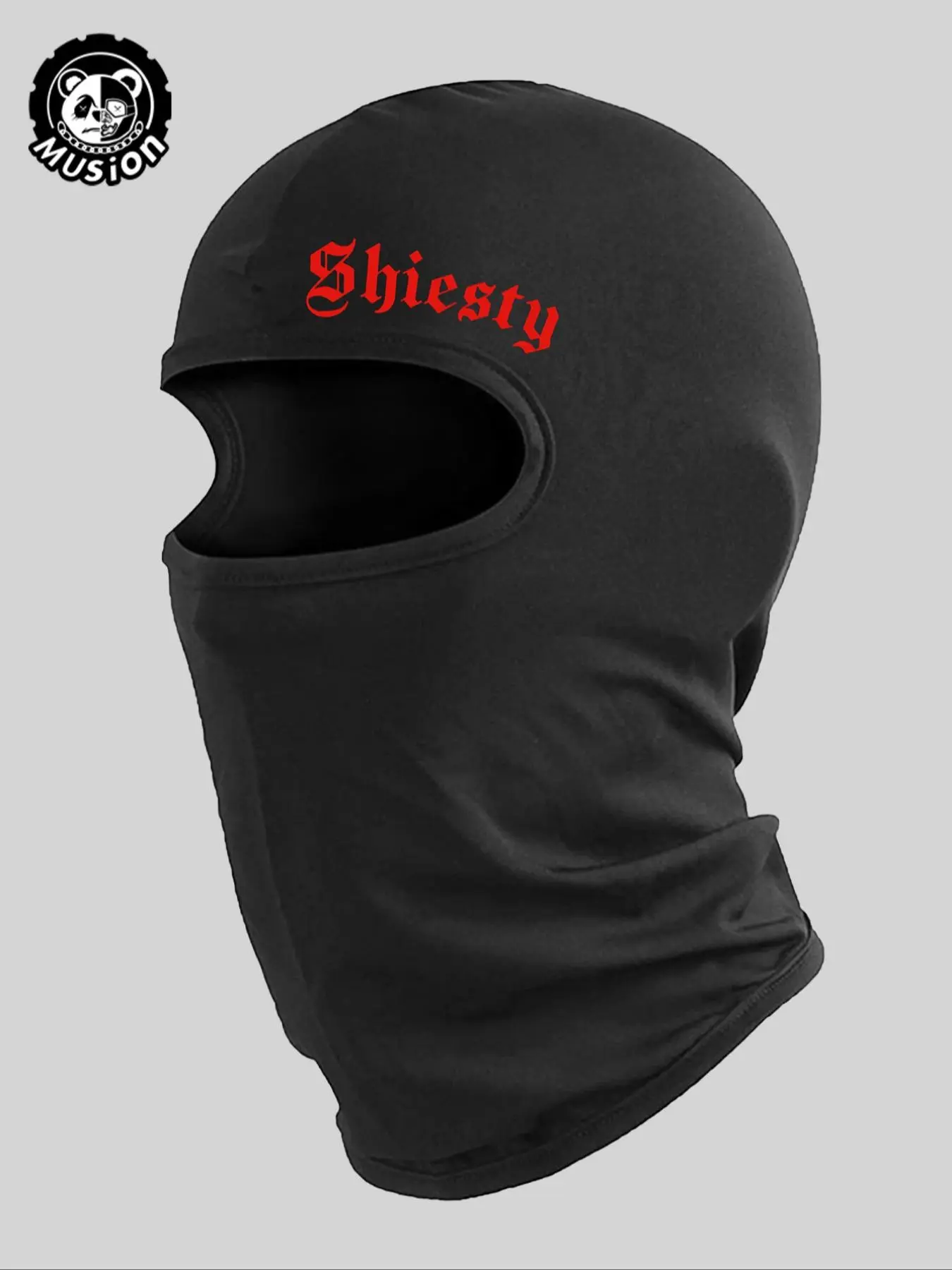 Mulsion Shiesty Backwoods Print Ski Mask Y2K Hip-Hop Balaclava for Cycling and Outdoor Sports, Breathable Headwear for Fall & Winter, Breathable Face Cover, Breathable Face Covering