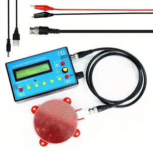 1Hz-500kHz DDS signal generator with Schumann resonator, portable multifunctional waveform generator with AC/DC power supply, ideal for oscilloscope calibration, audio testing, and stress relief Circuit Tester Digital Multimeter
