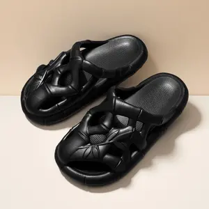 2026 Fresh Release Men’s Closed-Toe Bamboo Slides, Lightweight Comfortable Non-Slip Quick-Dry Stylish Outdoor Beach Sandals for All-Day Wear Summer Activity use soft