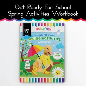 Kindergarten Spring Activities Workbook