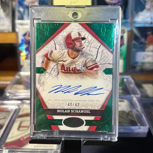 Topps 2025 Tier One Nolan Schanuel Autographed Baseball Card Limited Edition 40/49