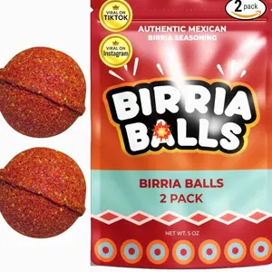 CHILEMOY Birria Balls VALUE-PACK | Authentic Mexican Seasoning | Birria Ball Bomb for Tacos, Stews, Quesabirrias, Nachos, Burritos | Spice Mix for Slow & Pressure Cookers and Stove Top