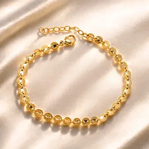 Coin Bracelet, Gold Coin Tattoo Boho Jewelry, Tiny Circle Disc Bracelet, Silver Tattoo Bracelet, Jewelry Gift for Women