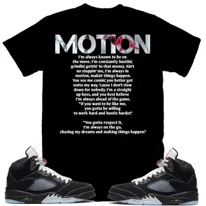 Motion Shirt to Match Jordan 5 Reimagined Sneaker Tee
