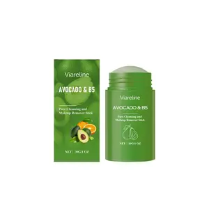 Avocado B5 Nourishing Makeup Remover Stick, Gentle Cleansing Cosmetics, Convenient Refreshing Comfortable Makeup Removal Cream