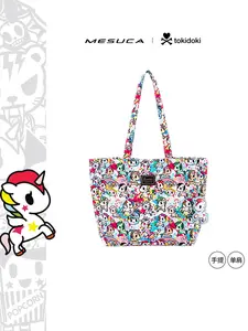 Official Tokidoki Toki  | Aesthetic Casual Everyday Bag Kawaii Designer Bestie Gift durable shopping tote lightweight travel reusable Grocery Water-Resistant option
