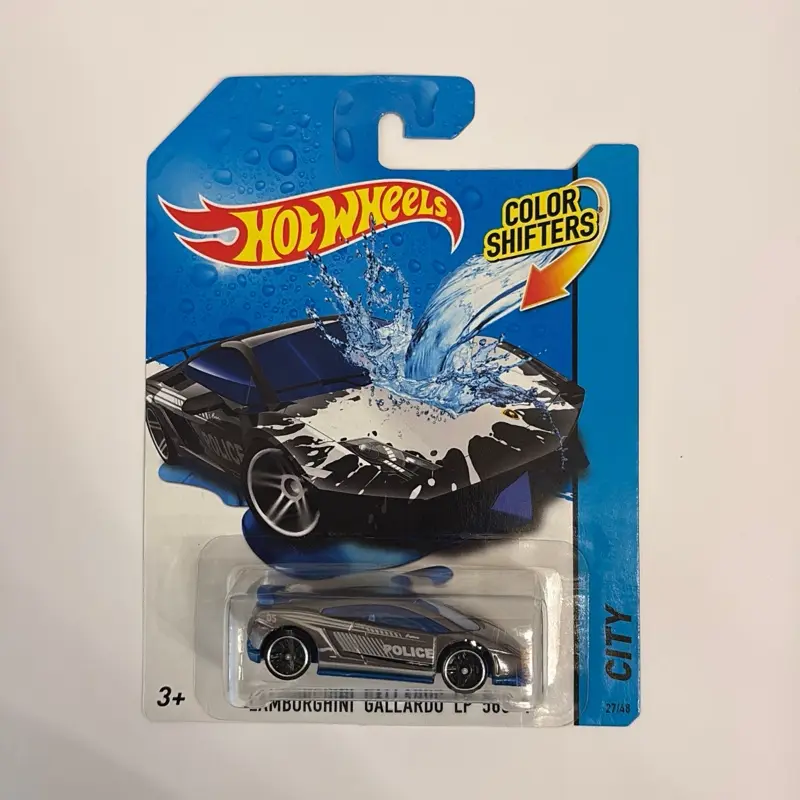 Hot Wheels Lamborghini Gallardo LP 560-4 Collectible Model Car G11 Ice Warm Water Changes Color Holds Color At Room Temperature