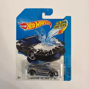 Hot Wheels Lamborghini Gallardo LP 560-4 Collectible Model Car G11 Ice Warm Water Changes Color Holds Color At Room Temperature