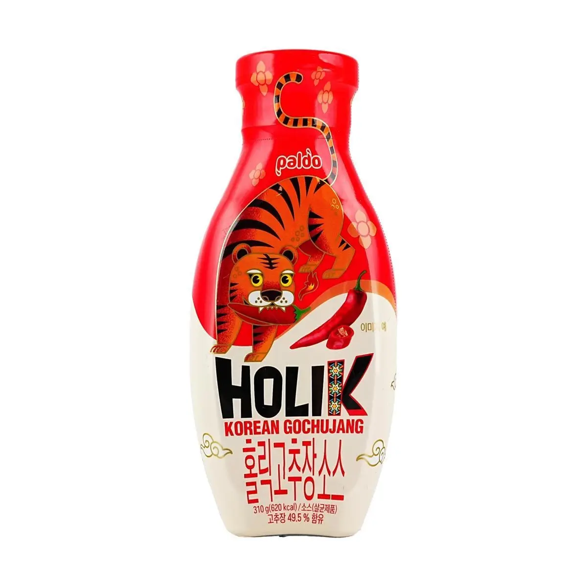 PALDO HOLIK Korean Gochujang Paste 310g - Authentic Spicy Red Pepper Sauce for Bibimbap, Tteokbokki, Korean BBQ & Stir-fries
