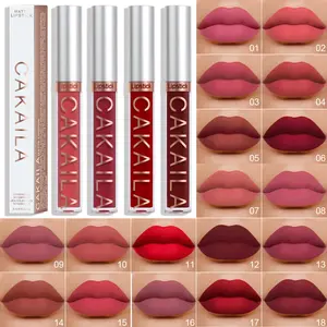 Long-lasting Lip Gloss, 1 Count Waterproof Lip Glaze, Matte Lip Glaze Stick, Suitable for All Occasions Lip Makeup, Girls and Women Makeup Accessories, Long Lasting Lipstick