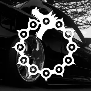 Dragon decals： Meliodas | Sin of Wrath | Seven Deadly Sins |for cartoon lovers&fans, high quality sticker for cars trucks &laptop for your car décor