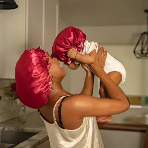 Infant Silk Bonnet -  Prevent Hair Breakage + Promote Growth for your Baby