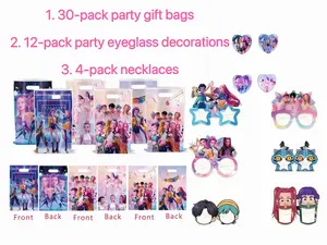 30-pack party gift bags, paper bags, birthday candy bags, children's birthday party gift bags, event supplies