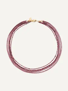 Sophie Necklace - Merlot