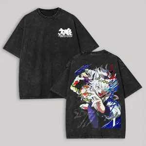 Pretty Derby Washed T Shirt Unisex personality Clothes Oversized Suitable for all seasons Couples high quality Washed Retro SOFT