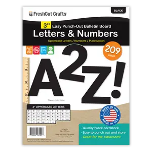3 inch Letters & Numbers