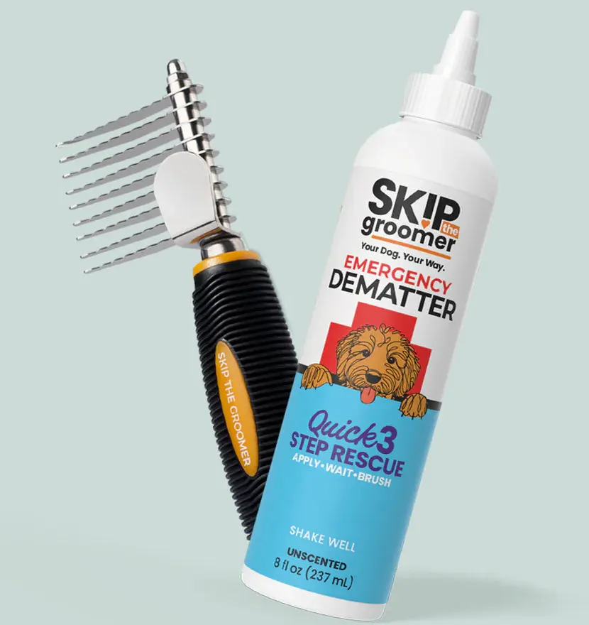 Save the Shave™ Emergency Dematter + Rake Brush