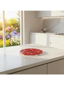 BergHoff Apple Cast Iron Trivet - Red