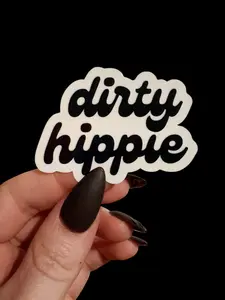 dirty hippie sticker