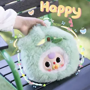 Baby Three - Baby fruit handbag Mystery Boxes Bag Pendant Bunny Plush Dolls Soft Collectibles Hidden Style 1 Hidden Probability:1/72