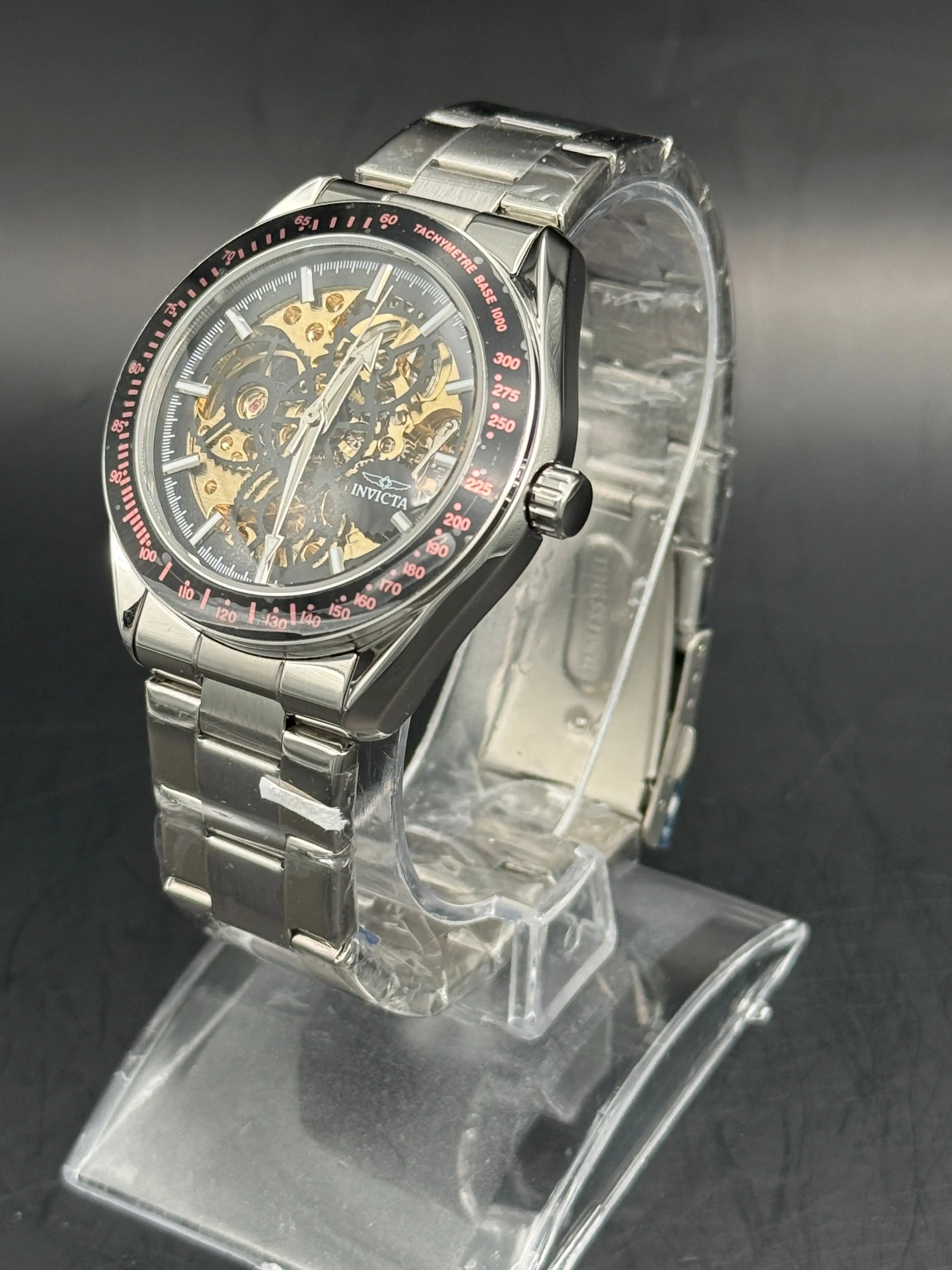 Invicta Objet D'Art 49500 Automatic Skeleton Dial Men's Watch